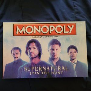 Monopoly Supernatural themed board game